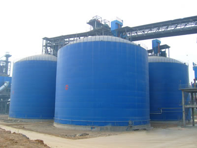 德安水泥钢板库改造