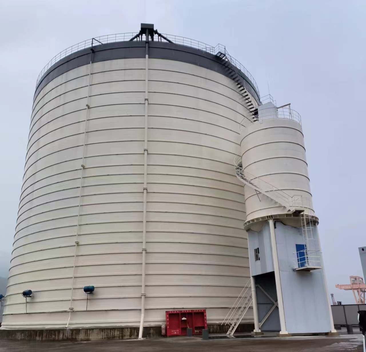 德安10万吨水泥钢板库